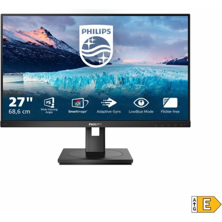 Philips S-line 272S1M 27" Full HD Monitor - 1920x1080, 75Hz, Multiple Inputs, Pivot Stand, Stunning Visuals!